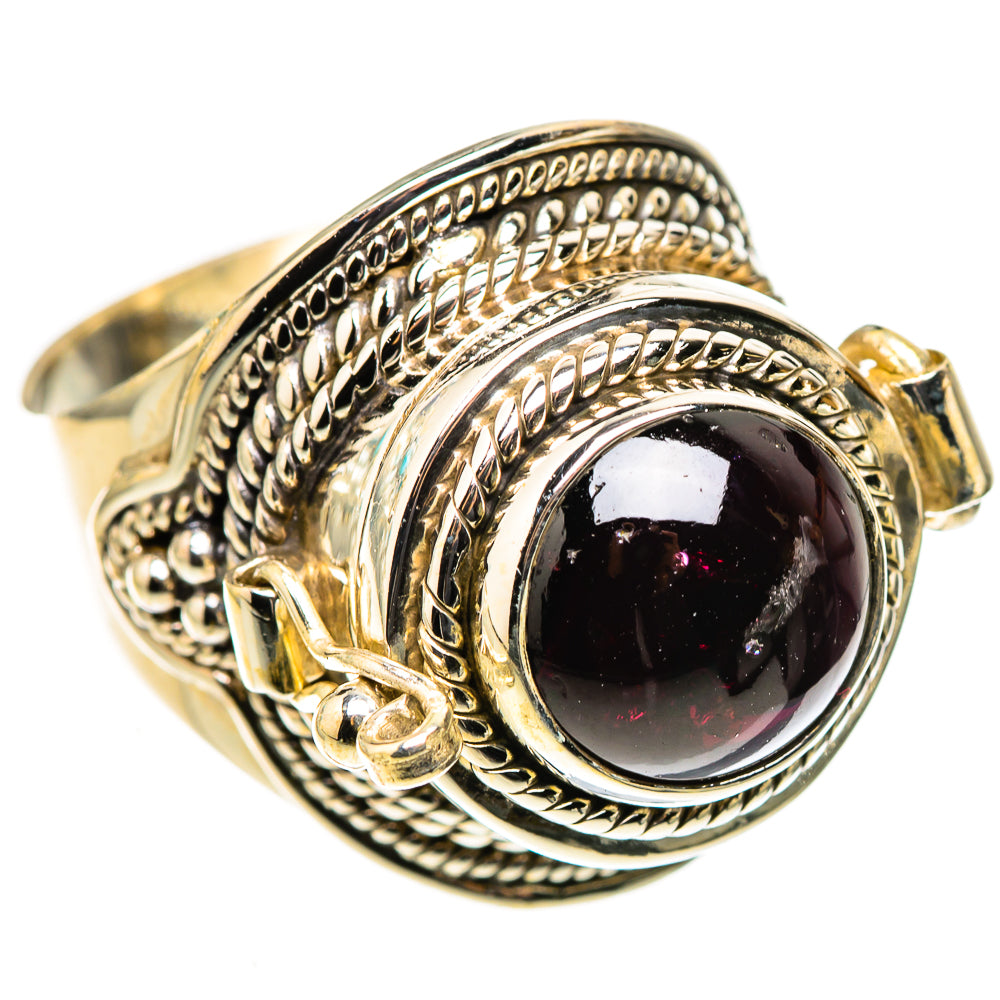 Garnet Rings handcrafted by Ana Silver Co - RING123910 - Photo 2