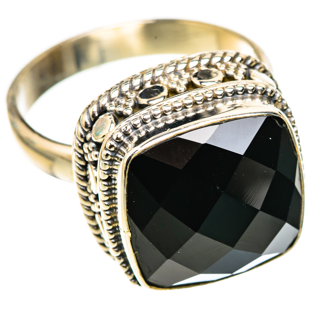Black Onyx Rings handcrafted by Ana Silver Co - RING123914 - Photo 2