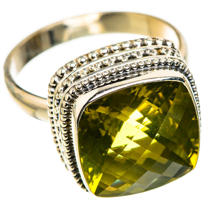 Citrine Rings handcrafted by Ana Silver Co - RING123920 - Photo 2