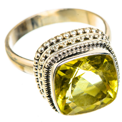 Citrine Rings handcrafted by Ana Silver Co - RING123948 - Photo 2