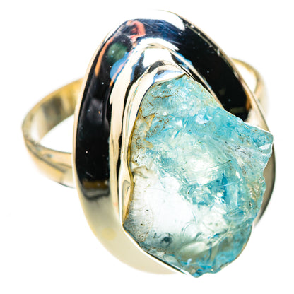 Aquamarine Rings handcrafted by Ana Silver Co - RING123949 - Photo 2