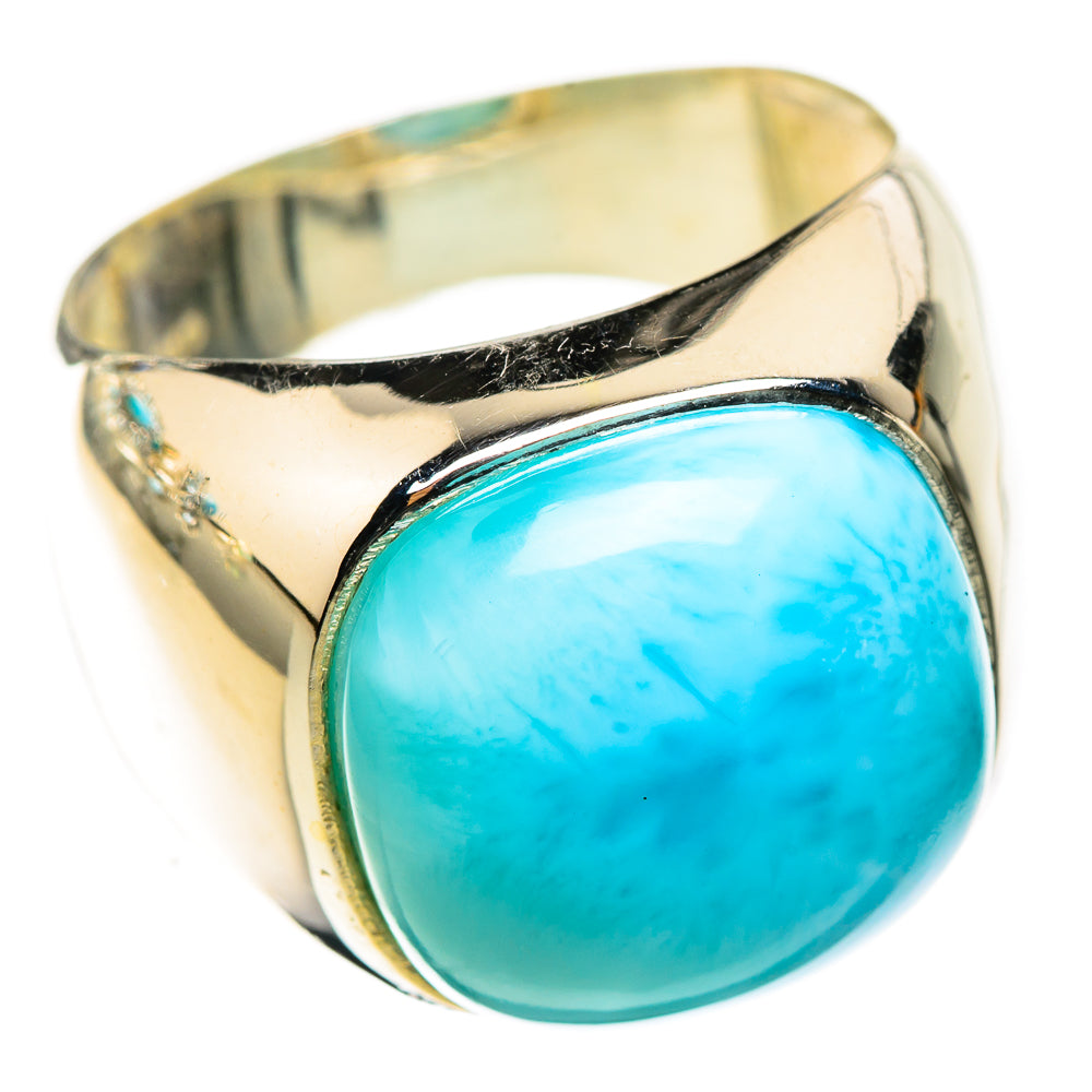 Larimar Rings handcrafted by Ana Silver Co - RING123954 - Photo 2