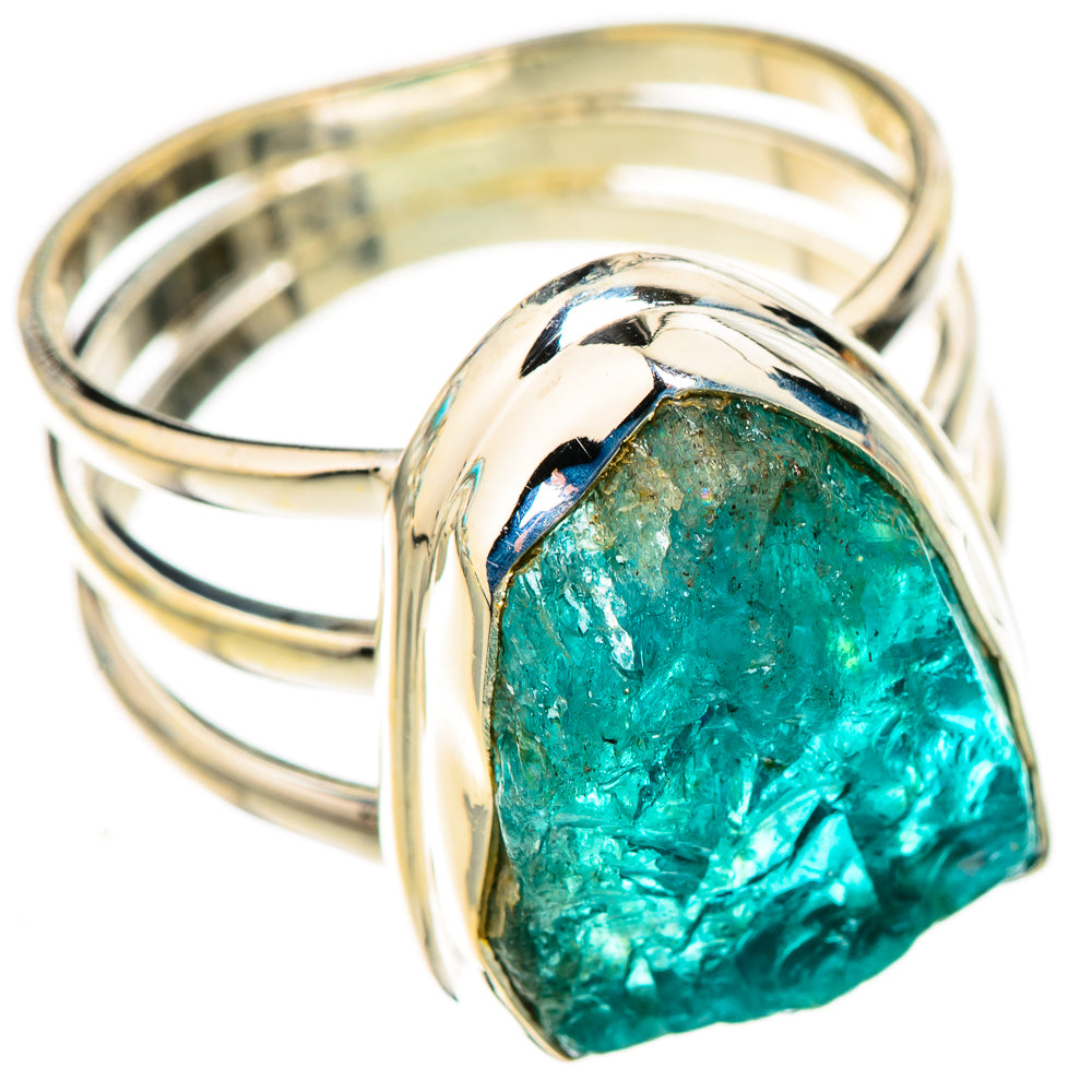 Apatite Rings handcrafted by Ana Silver Co - RING124000 - Photo 2