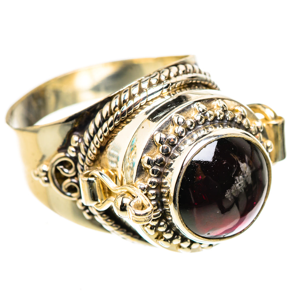 Garnet Rings handcrafted by Ana Silver Co - RING124015 - Photo 2