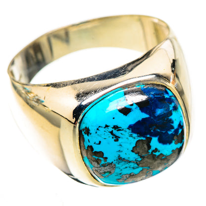 Shattuckite Rings handcrafted by Ana Silver Co - RING124030 - Photo 2
