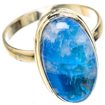 Rainbow Moonstone Rings handcrafted by Ana Silver Co - RING124033 - Photo 2