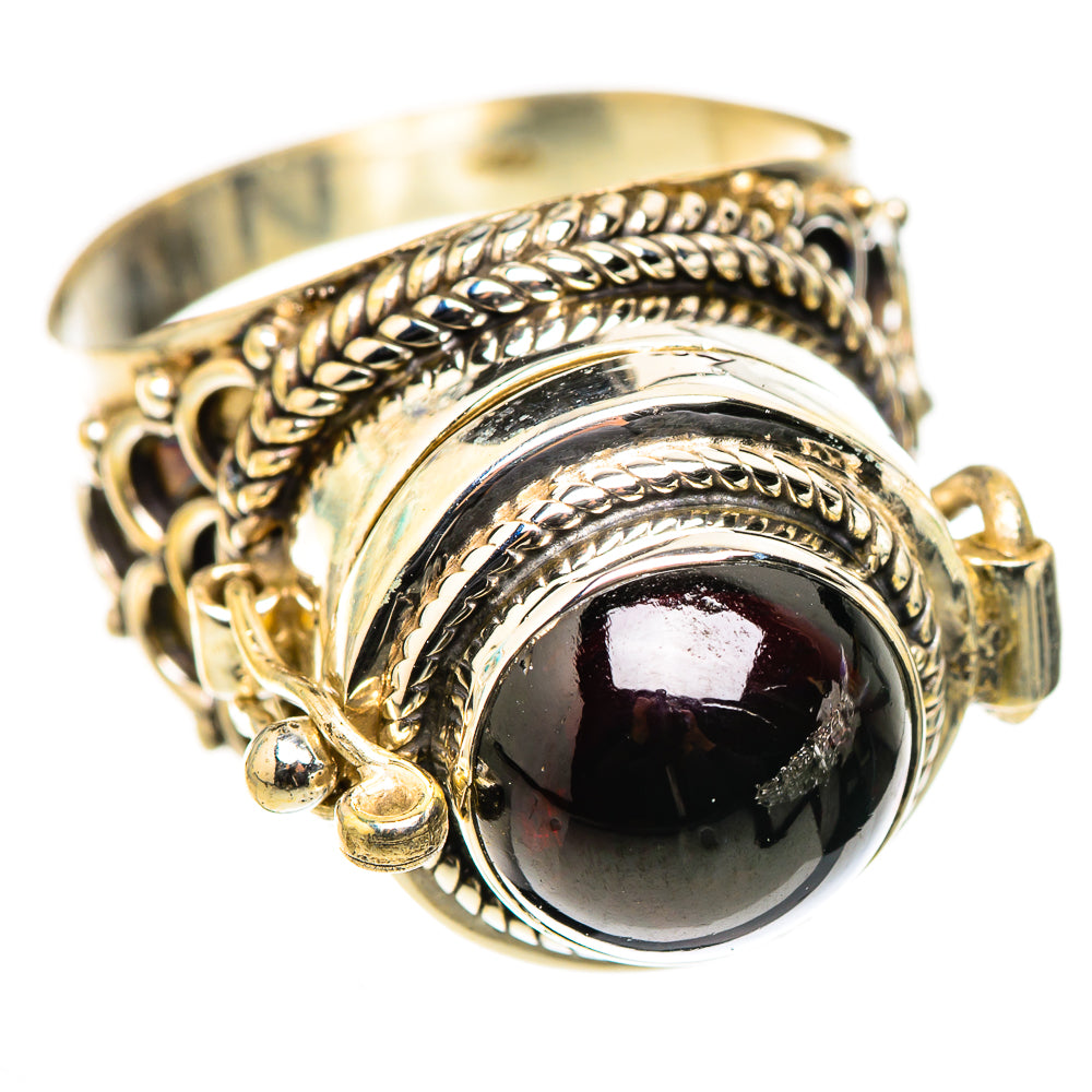 Garnet Rings handcrafted by Ana Silver Co - RING124041 - Photo 2