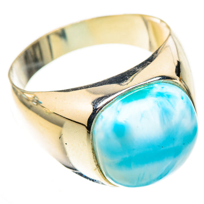 Larimar Rings handcrafted by Ana Silver Co - RING124050 - Photo 2