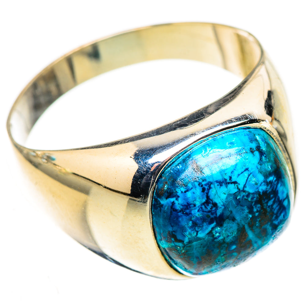 Shattuckite Rings handcrafted by Ana Silver Co - RING124052 - Photo 2
