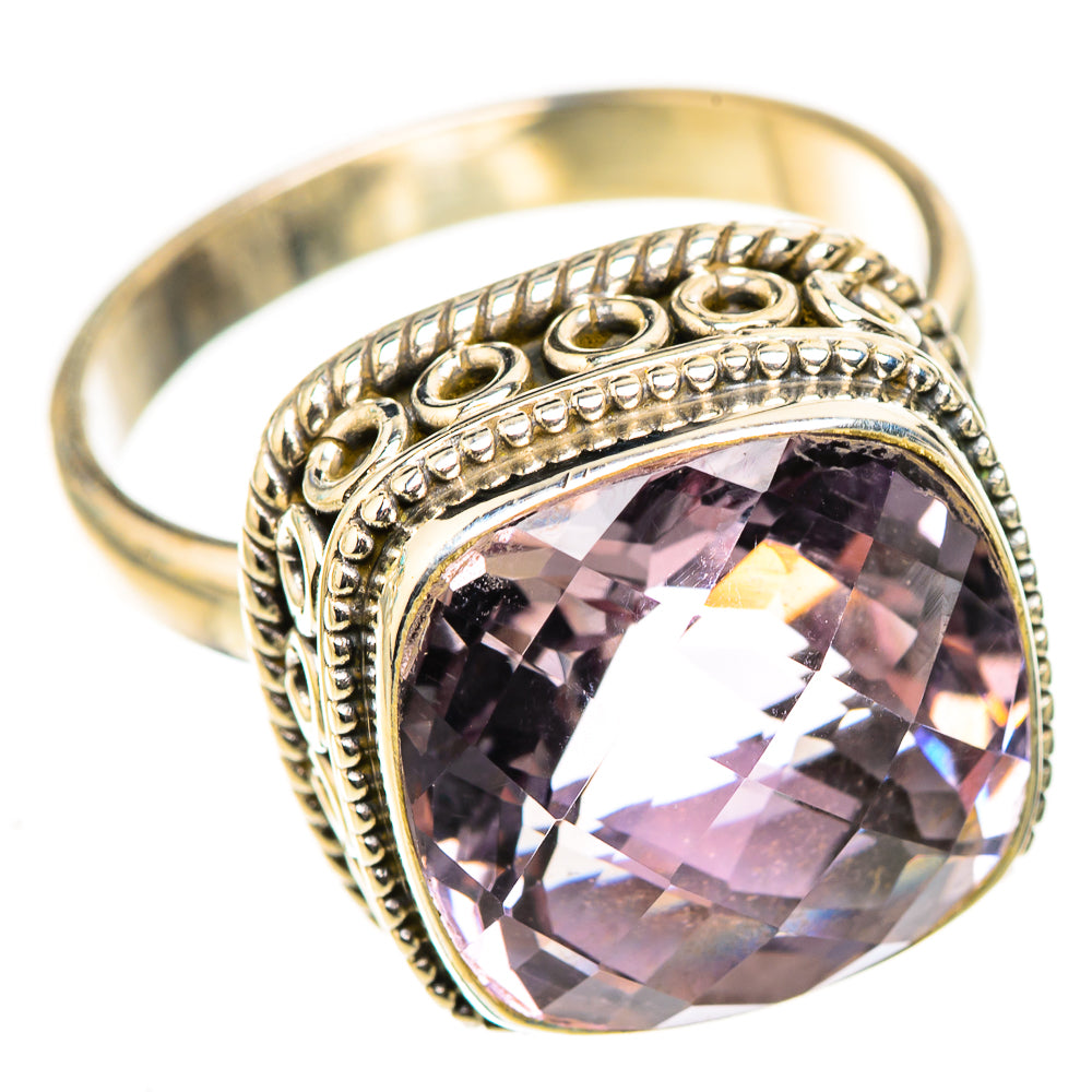 Kunzite Rings handcrafted by Ana Silver Co - RING124081 - Photo 2