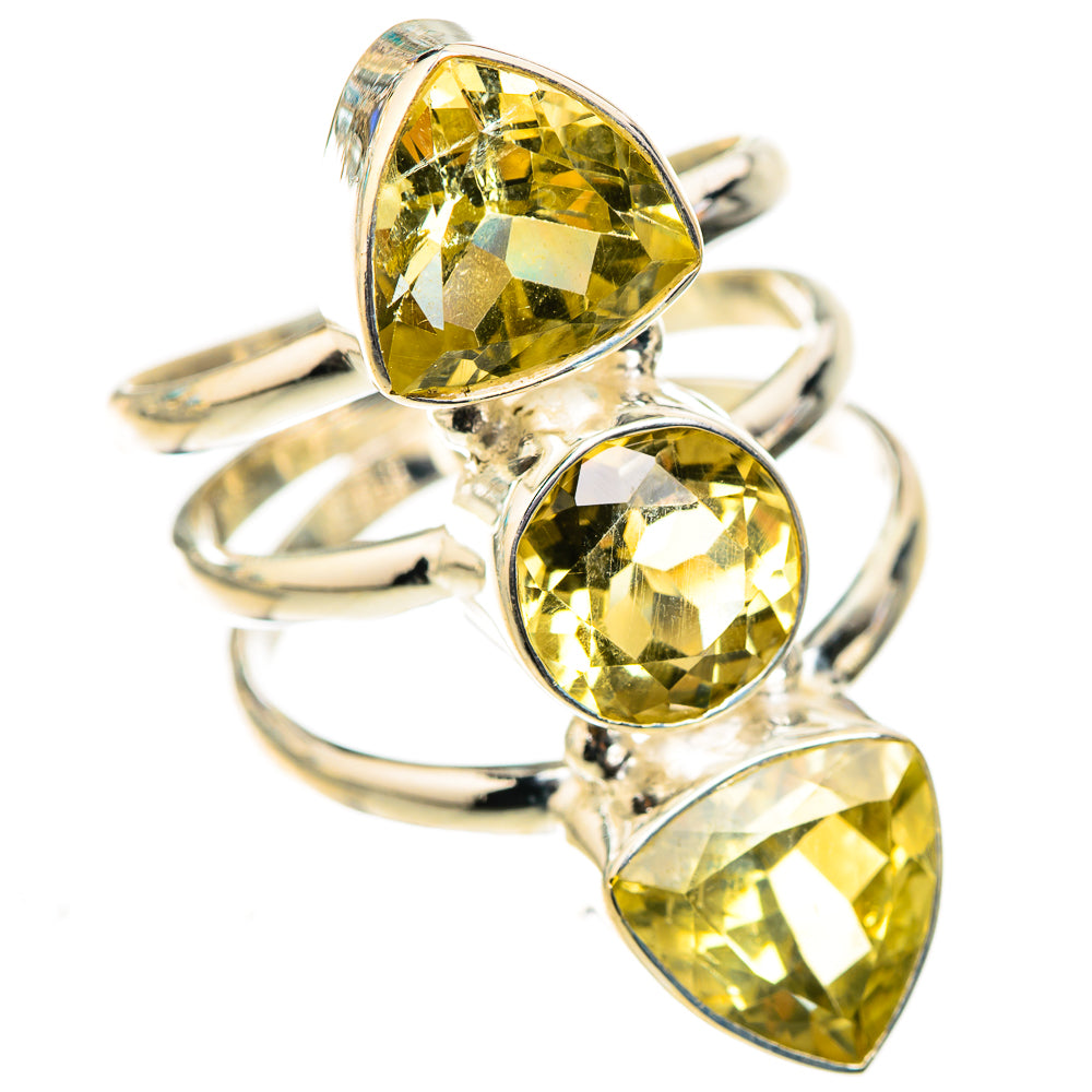 Citrine Rings handcrafted by Ana Silver Co - RING124118 - Photo 2