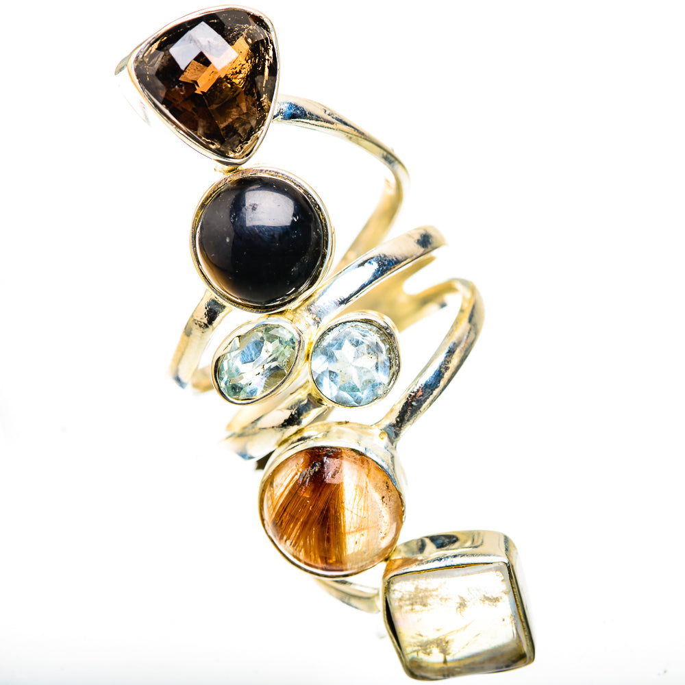 Rutilated Quartz Rings handcrafted by Ana Silver Co - RING124140 - Photo 2