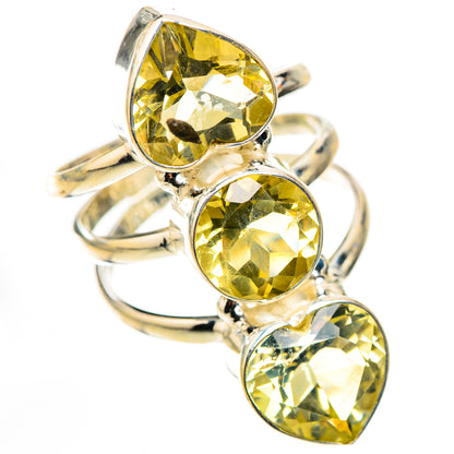 Citrine Rings handcrafted by Ana Silver Co - RING124142 - Photo 2