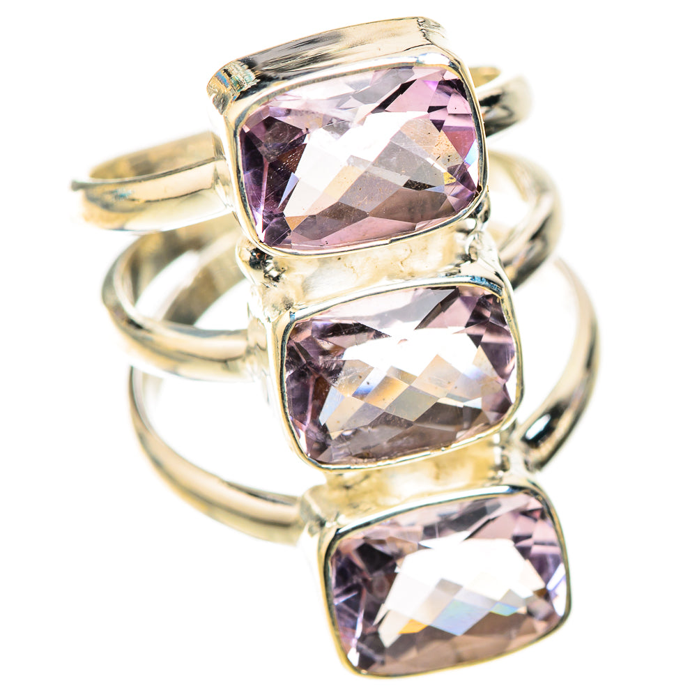 Kunzite Rings handcrafted by Ana Silver Co - RING124159 - Photo 2