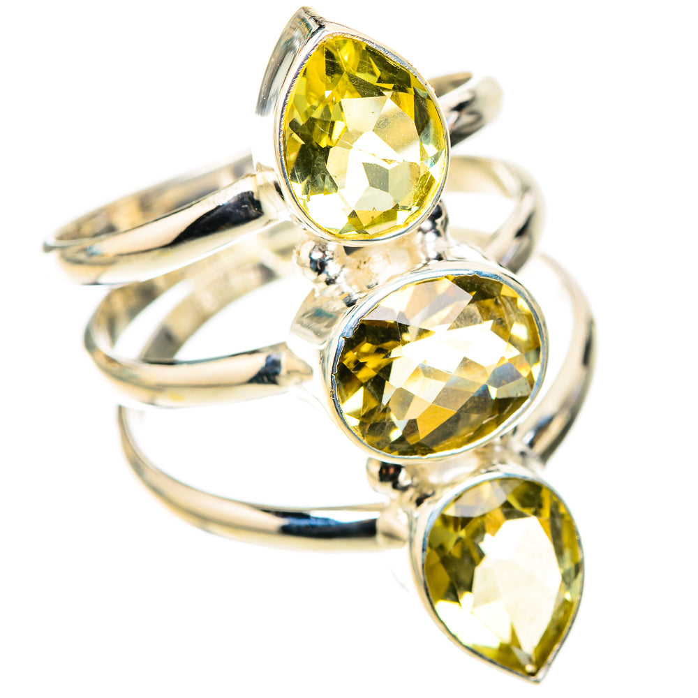 Citrine Rings handcrafted by Ana Silver Co - RING124187 - Photo 2