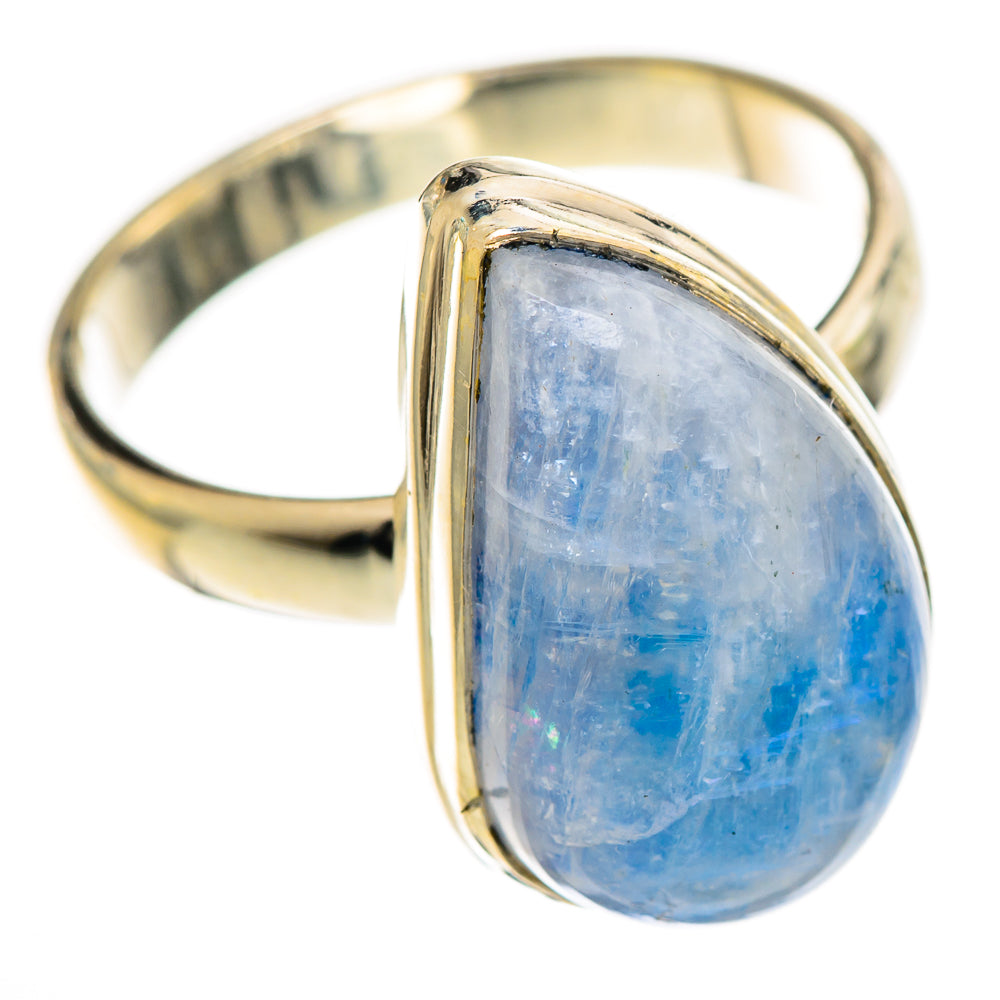 Rainbow Moonstone Rings handcrafted by Ana Silver Co - RING124199 - Photo 2
