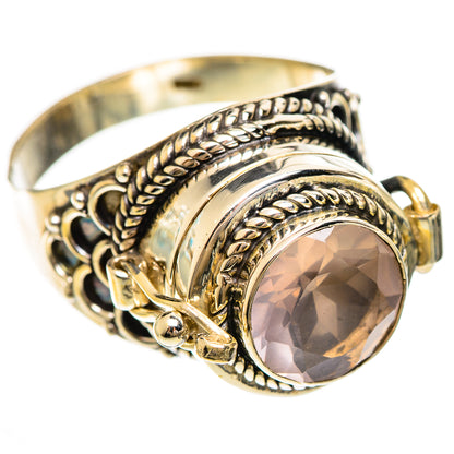 Rose Quartz Rings handcrafted by Ana Silver Co - RING124209 - Photo 2