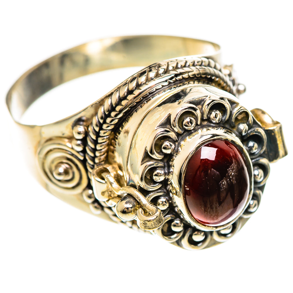 Garnet Rings handcrafted by Ana Silver Co - RING124210 - Photo 2