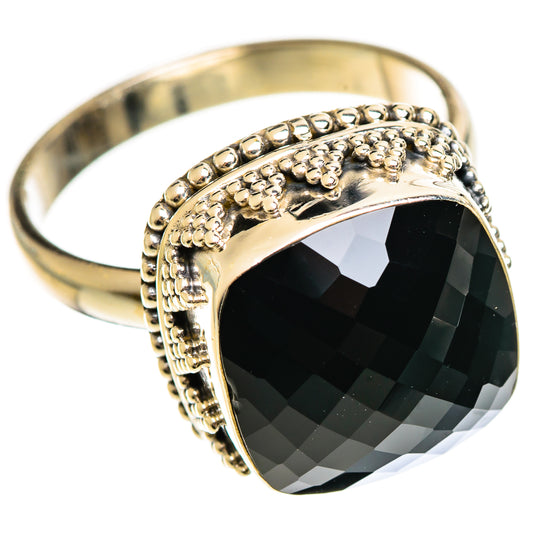 Black Onyx Rings handcrafted by Ana Silver Co - RING124214 - Photo 2