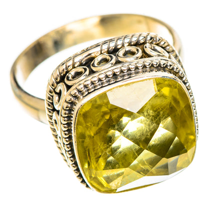 Citrine Rings handcrafted by Ana Silver Co - RING124222 - Photo 2