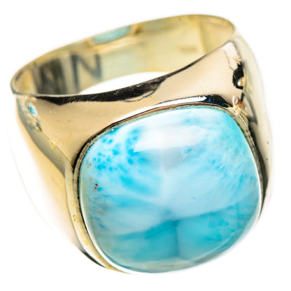 Larimar Rings handcrafted by Ana Silver Co - RING124224 - Photo 2