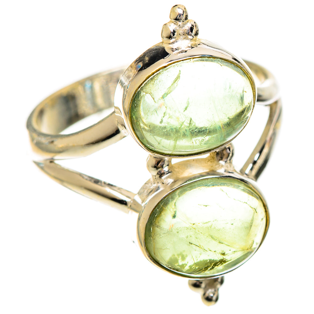 Prehnite Rings handcrafted by Ana Silver Co - RING124231 - Photo 2