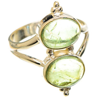 Prehnite Rings handcrafted by Ana Silver Co - RING124231 - Photo 2