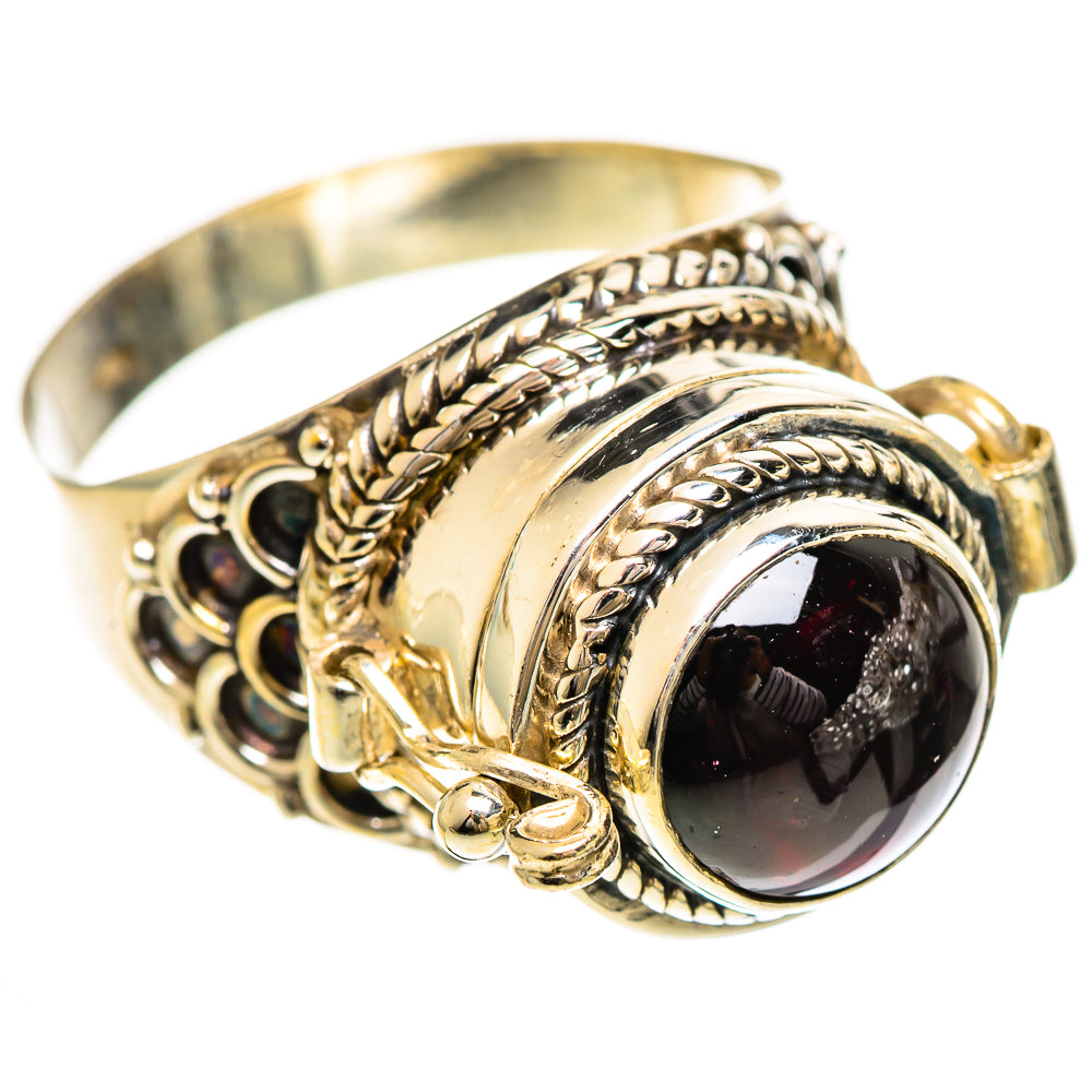 Garnet Rings handcrafted by Ana Silver Co - RING124237 - Photo 2