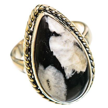 Pinolith Jasper Rings handcrafted by Ana Silver Co - RING124242 - Photo 2