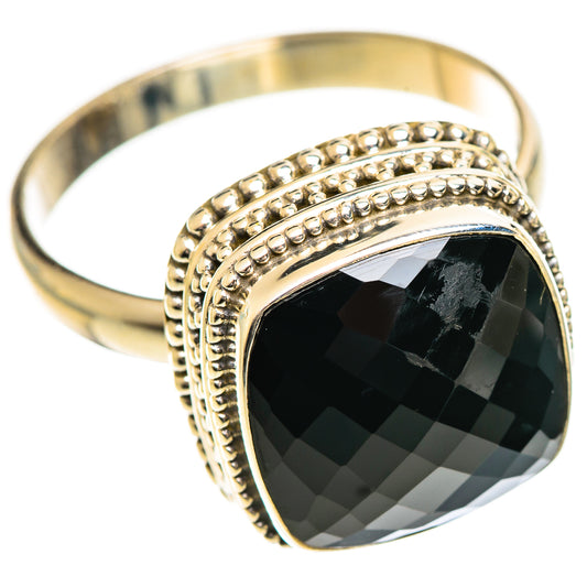 Black Onyx Rings handcrafted by Ana Silver Co - RING124289 - Photo 2