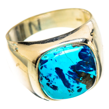 Shattuckite Rings handcrafted by Ana Silver Co - RING124296 - Photo 2