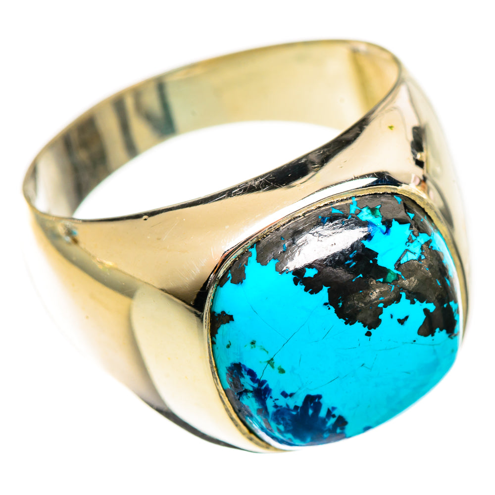 Shattuckite Rings handcrafted by Ana Silver Co - RING124312 - Photo 2