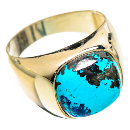 Shattuckite Rings handcrafted by Ana Silver Co - RING124312 - Photo 2