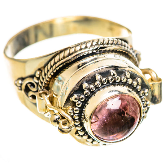 Pink Tourmaline Rings handcrafted by Ana Silver Co - RING124322 - Photo 2
