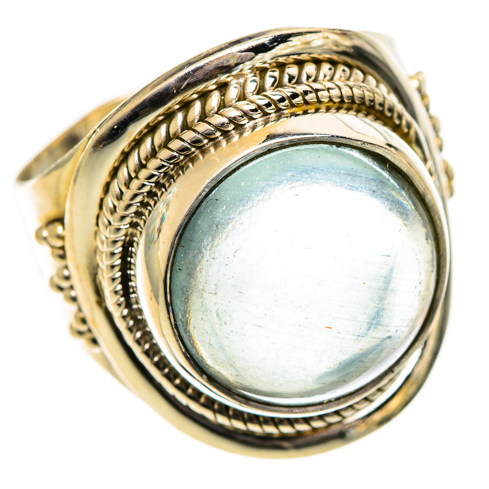 Aquamarine Rings handcrafted by Ana Silver Co - RING124330 - Photo 2