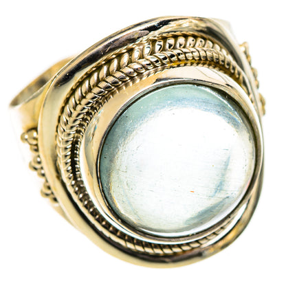 Aquamarine Rings handcrafted by Ana Silver Co - RING124330 - Photo 2