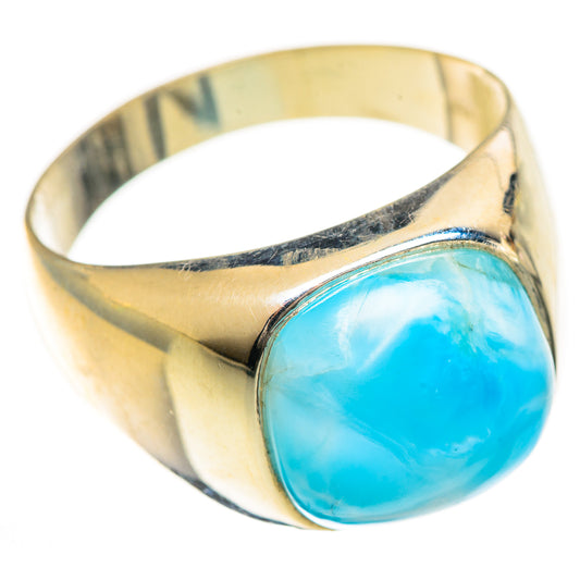 Larimar Rings handcrafted by Ana Silver Co - RING124331 - Photo 2