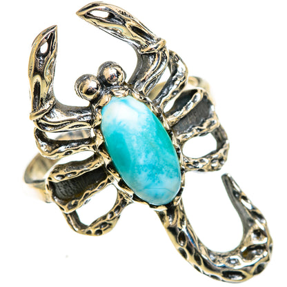 Larimar Rings handcrafted by Ana Silver Co - RING124337 - Photo 2