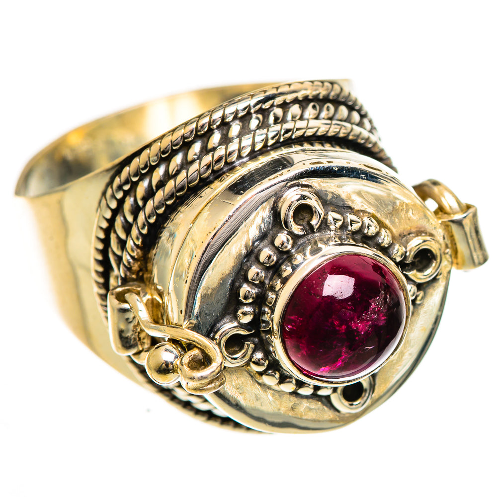 Pink Tourmaline Rings handcrafted by Ana Silver Co - RING124340 - Photo 2