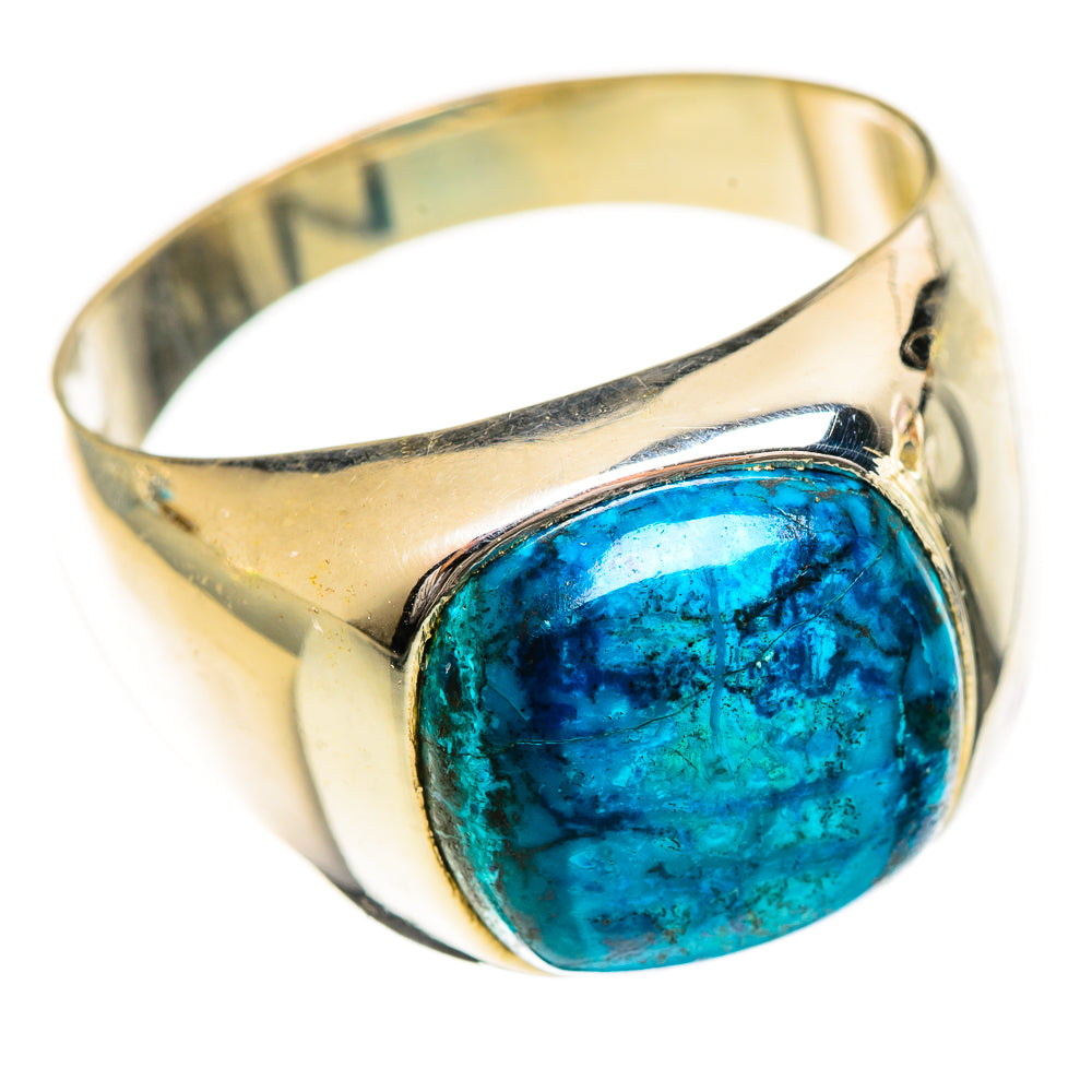 Shattuckite Rings handcrafted by Ana Silver Co - RING124350 - Photo 2