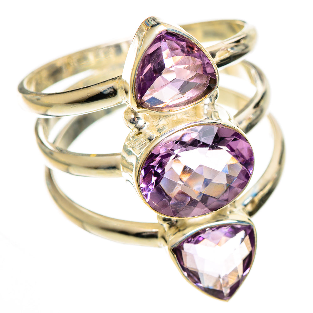 Amethyst Rings handcrafted by Ana Silver Co - RING124363 - Photo 2