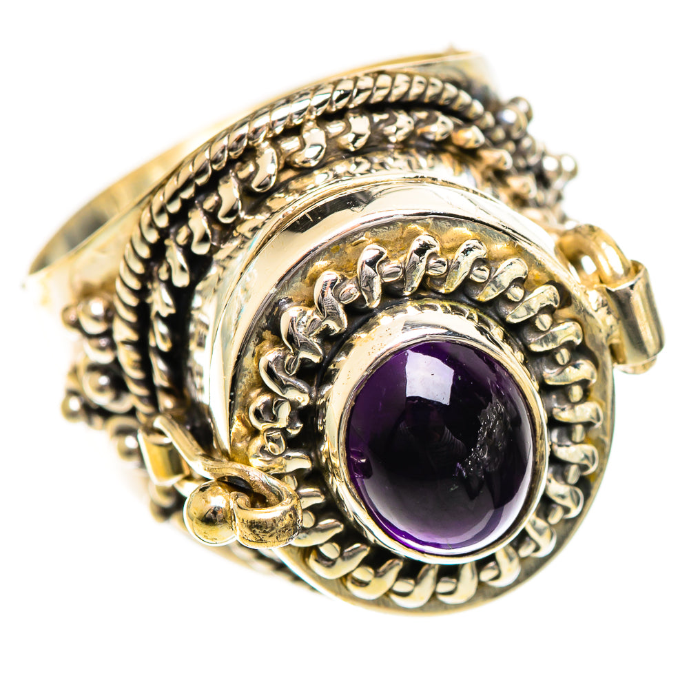 Amethyst Rings handcrafted by Ana Silver Co - RING124364 - Photo 2