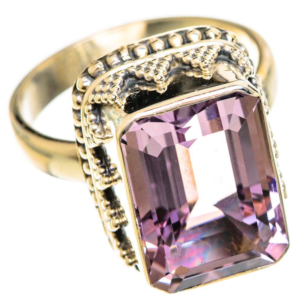 Amethyst Rings handcrafted by Ana Silver Co - RING124377 - Photo 2