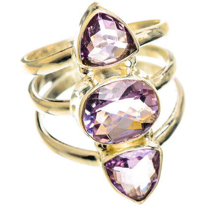 Amethyst Rings handcrafted by Ana Silver Co - RING124378 - Photo 2