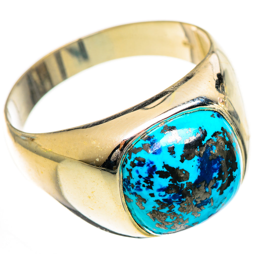 Shattuckite Rings handcrafted by Ana Silver Co - RING124385 - Photo 2
