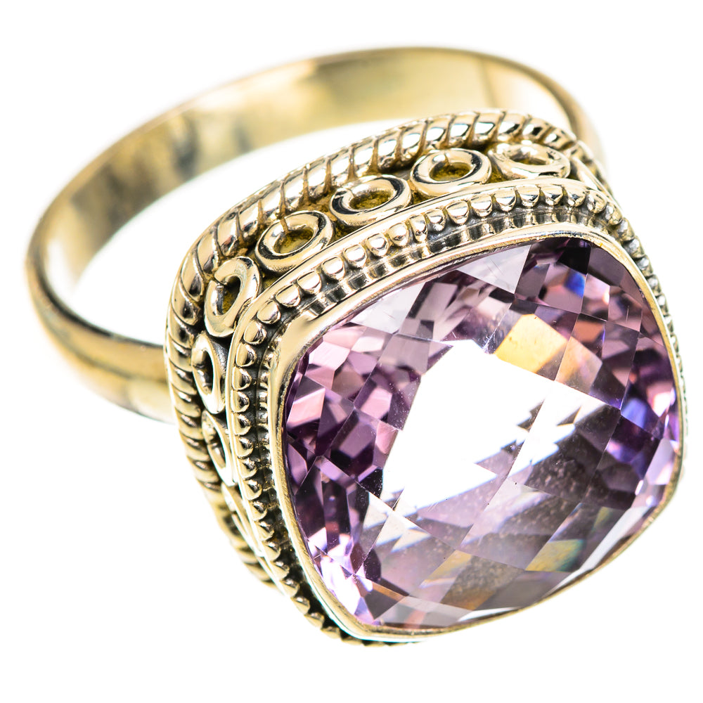 Amethyst Rings handcrafted by Ana Silver Co - RING124388 - Photo 2