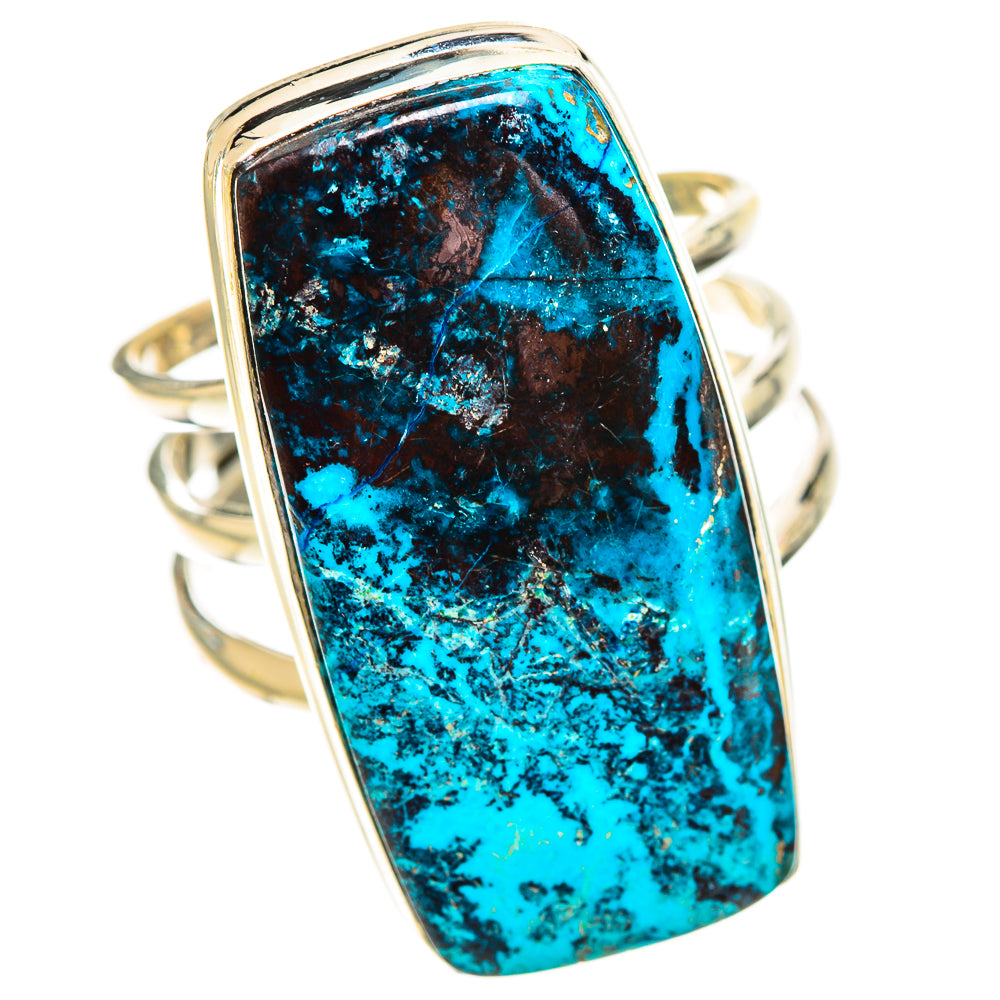 Shattuckite Rings handcrafted by Ana Silver Co - RING124395 - Photo 2