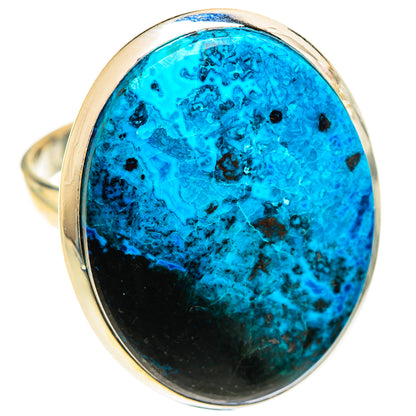 Shattuckite Rings handcrafted by Ana Silver Co - RING124403 - Photo 2