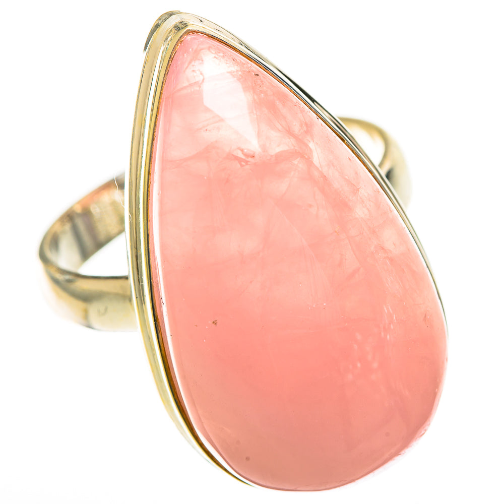 Rose Quartz Rings handcrafted by Ana Silver Co - RING124434 - Photo 2