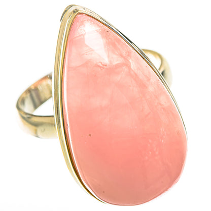 Rose Quartz Rings handcrafted by Ana Silver Co - RING124434 - Photo 2